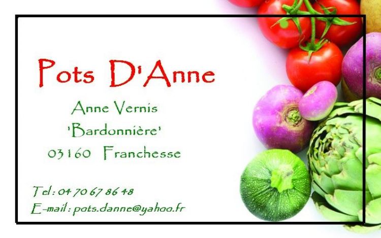 Pots d'Anne accepte la monnaie locale